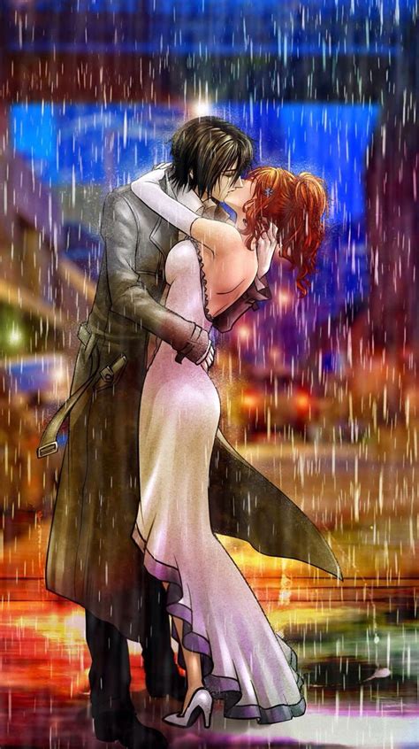 Pinterest Ulquiorra And Orihime Kissing In The Rain Bleach Anime