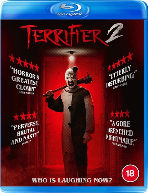 Terrifier 2 Blu Ray Amazon Co Uk David Howard Thornton Lauren