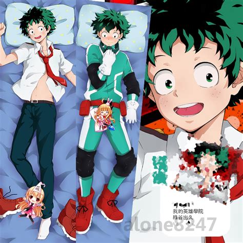 Deku My Hero Academia Japanese Anime Dakimakura Otaku Body Pillow Case