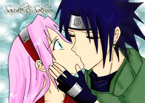 Sakura Sasuke Kissing Visit Naruto Episodes For More Narut Flickr