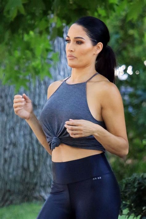 Nikki Bella â€“ Athletic Themed Outdoor Photoshoot In Los Angeles 1