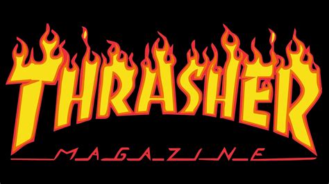 Thrasher Fire Logo Wallpapers On Wallpaperdog