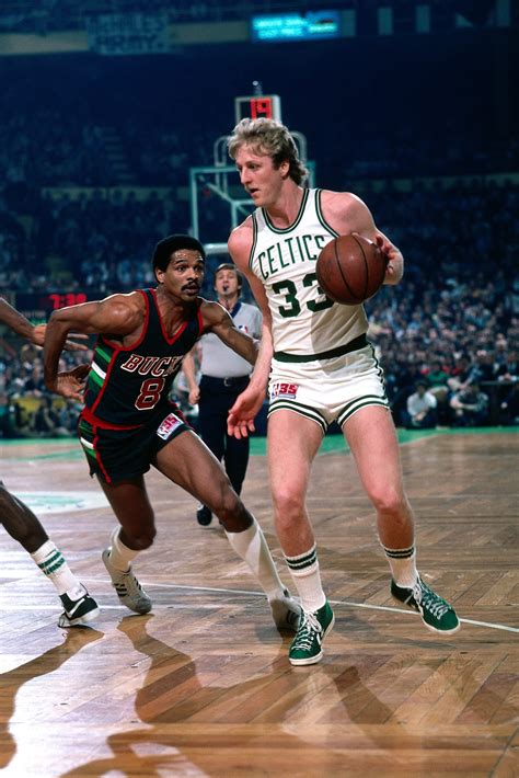 Larry Bird Does It All Boston Celtics History