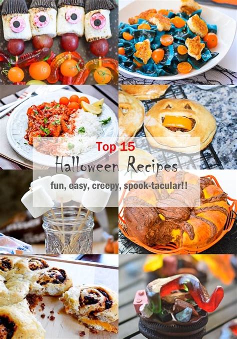 Top 15 Halloween Party Recipes Fun Creepy Easy Entertaining Meals