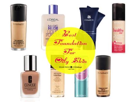Best Foundation For Oily Skin Heart Bows And Makeup Indian Makeup