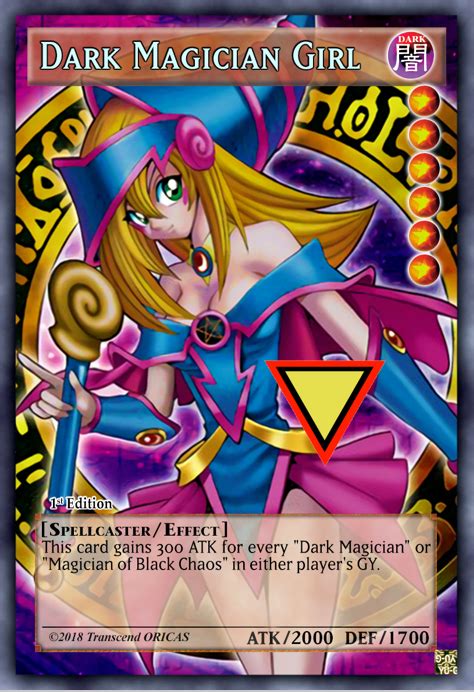 Orica Dark Magician Girl 01 Full Art The Magicians Dark Magician Cards Yugioh Cards