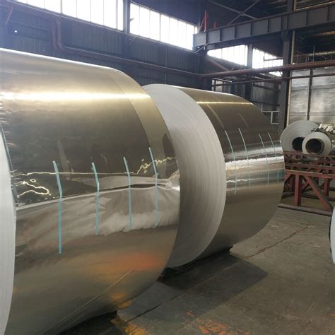 Customized Industrial Aluminum Foil Rolls 010mm500mm Thickness 7606 7607