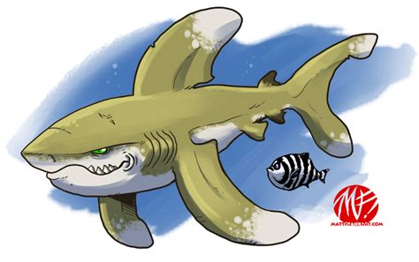 Shark Week 2012 Oceanic Whitetip By Kaijusamurai On Deviantart