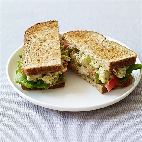 Pesto Chicken Salad Sandwiches Recipes Ww Usa