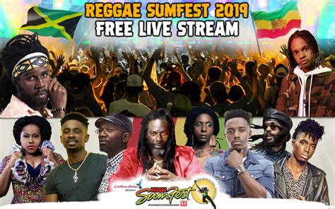 free live stream buju banton chronixx and koffee reggae sumfest 2019