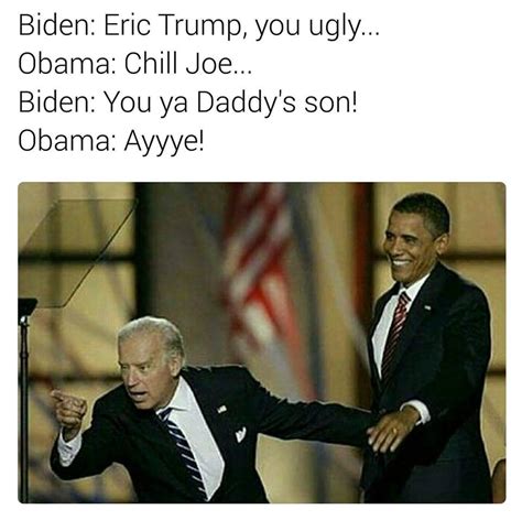 Memes Of Joe Biden And Obamas Imagined Trump Prank Conversations