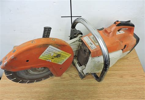 I have finally rebuilt my ts400 stihl saw and its runs and sounds great. Police Auctions Canada - Stihl TS400 Gas Powered Concrete Saw (218943A)