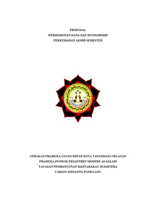 Cover Proposal Perkemahan Akhir Semester Ganjil 2022 Pdf