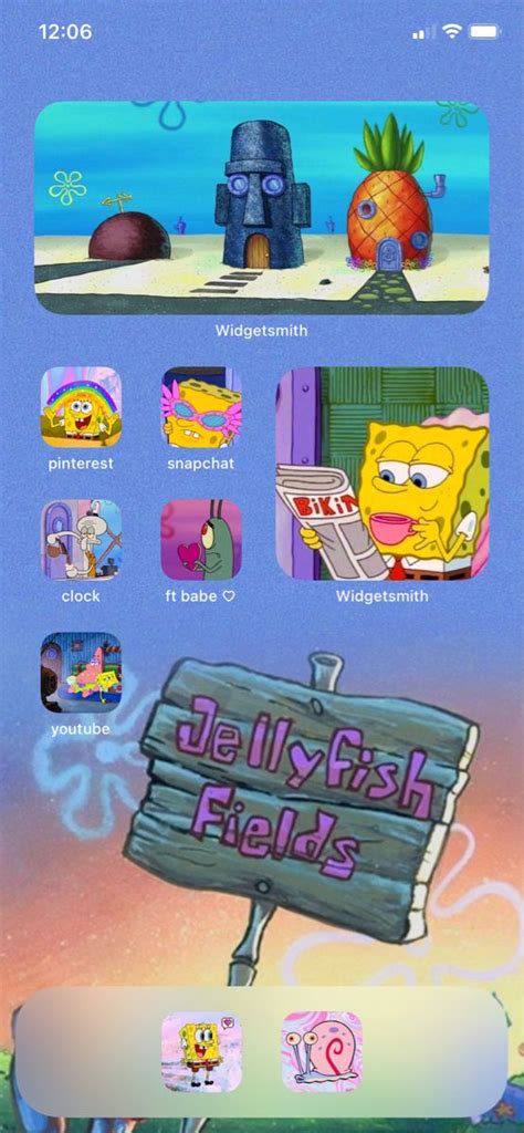 Spongebob Icons For Apps Fourwheeldrivevan