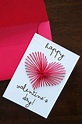 40 Easy DIY Valentine's Day Cards - Homemade Valentine's Day Card Ideas