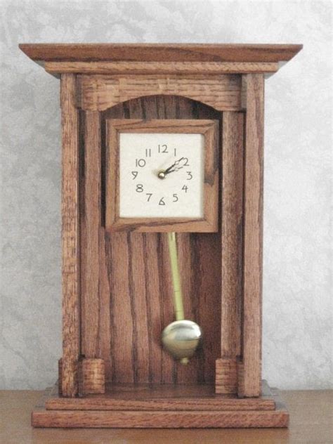 Mission Style Mantle Clock By Renaissanceguy