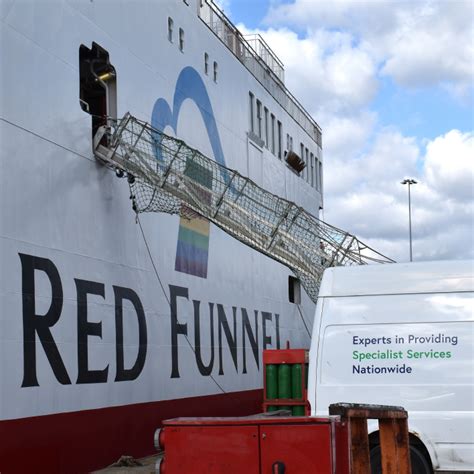 Red Funnel Covid 19 Safety Compliance Works Shield Services Group