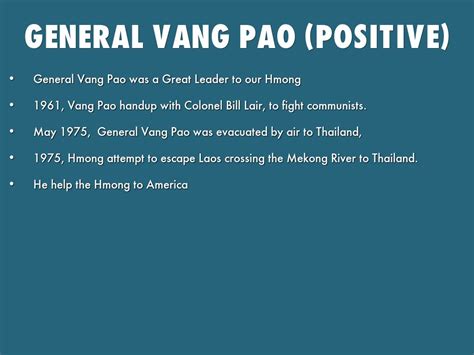 General VANG PAO by nxiong500417