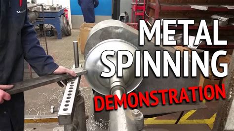 Metal Spinning Demonstration By An Expert Metal Spinner Youtube