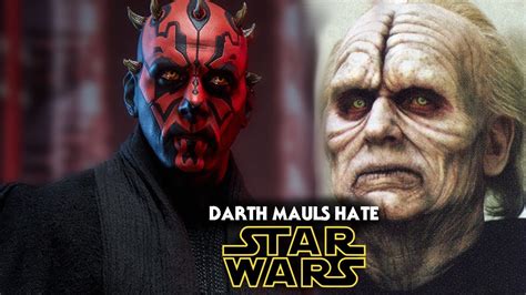 Why Darth Maul Hated The Empire And Emperor Palpatine Star Wars