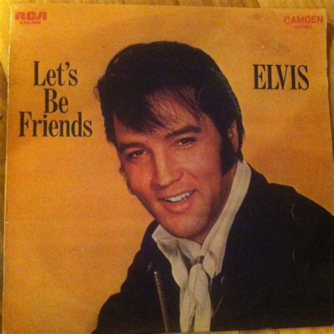 Elvis Presley Lets Be Friends 1970 Vinyl Discogs