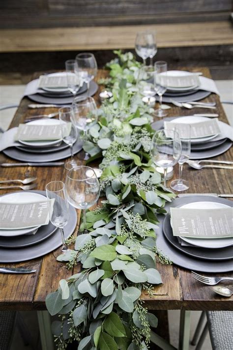 Order Of Wedding Ceremony What Comes First Eucalyptus Greenery