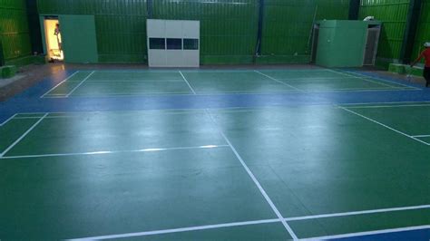 The badminton court shall be a rectangle laid out with lines of 40mm wide, preferably in white or yellow color. R.P.U.G Badminton Court - GW Sports App