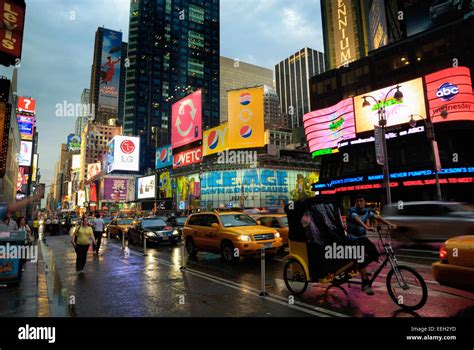Times Square NYC Stock Photo Alamy