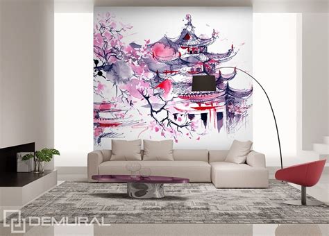 Land Of The Rising Sun Oriental Wallpaper Mural Photo Wallpapers Demural Oriental Wallpaper