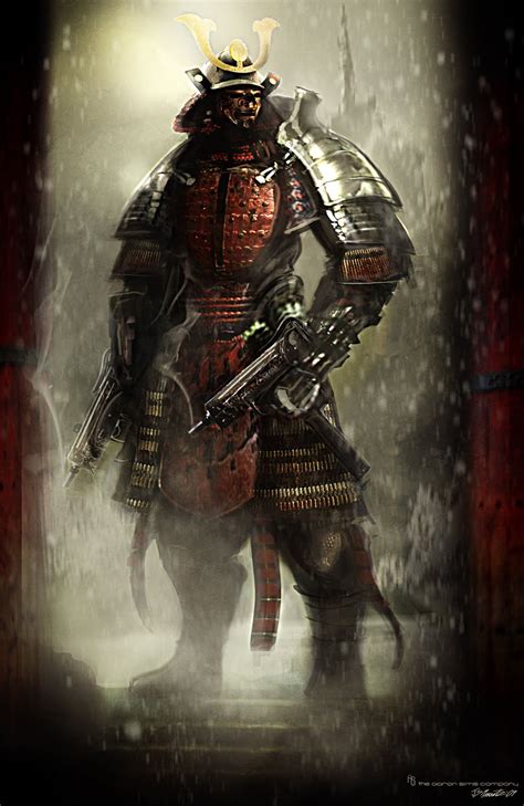 Samurai Warriors With Machine Guns Featured In Sucker Punch Concept Art
