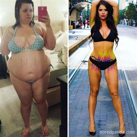Before And After Weight Loss Pictures That Surprisingly Show The