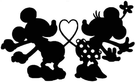 Svg Disney Heart Mickey And Minnie Kissing Mickey And Minnie Mickey