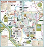 Tourist map of Madrid attractions, sightseeing, museums, sites, sights ...