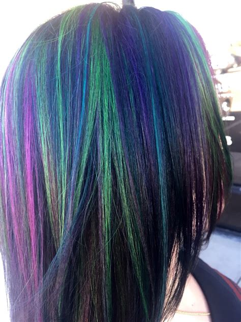 Multi Color Hair Highlights Spefashion
