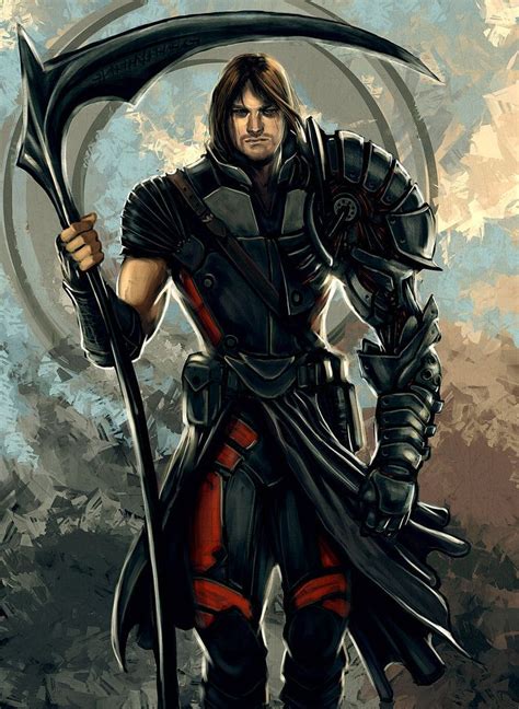 Fighter Warrior Paladin Cavalier Knight Barbarian Fantasy Portrait
