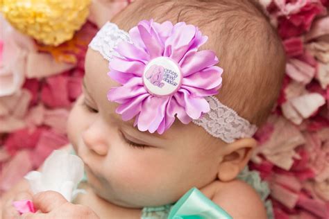 1st Easter Headband First Easter Headband Lilac Easter Headband