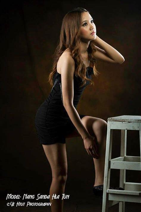 Nann Sandar Hla Tun New Face Myanmar Model Girl Myanmar Model Girl