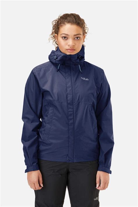 Womens Downpour Eco Waterproof Jacket Rab® Uk