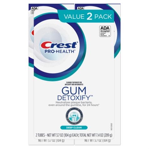 Crest Pro Health Gum Detoxify And Restore Deep Clean Toothpaste Pk