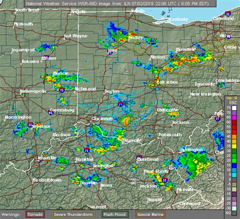 Interactive Hail Maps Hail Map For Columbus Oh