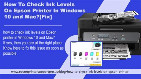 How To Check Ink Levels On Epson Printer In Windows 10 And Mac Fix