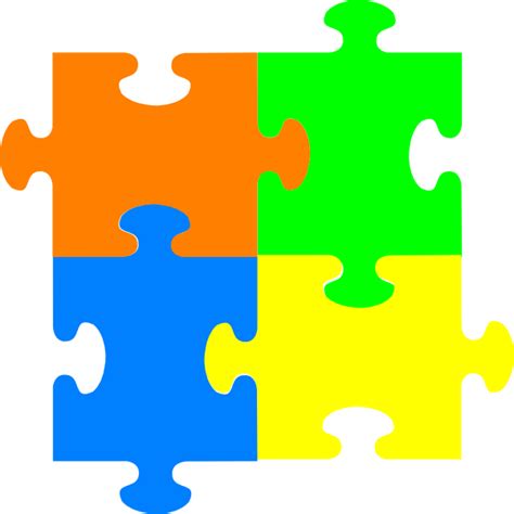 Puzzle Complete Big Clip Art at Clker.com - vector clip art online, royalty free & public domain