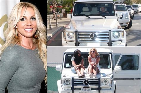 Britney Spears Famous Car Photo
