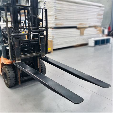 Pair Of 1800mm Forklift Extensions Slippers 155x55mm Id Tyne Industrial