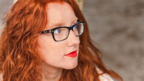 face women redhead model portrait glasses fashion hair person clothing girl beauty