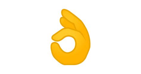 👌 Ok Hand Emoji