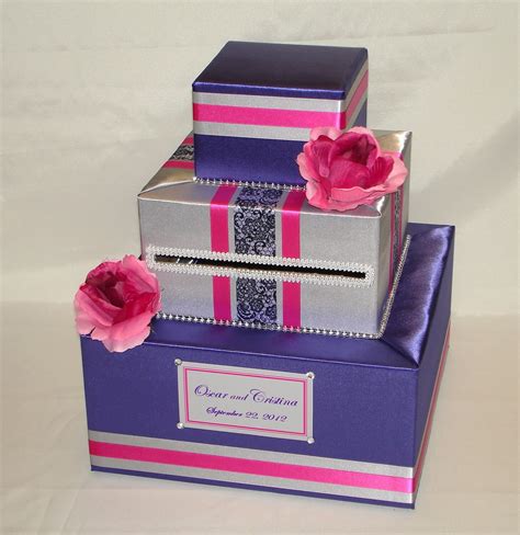 Elegant Custom Made Wedding Card Box Any By Exoticweddingboxes