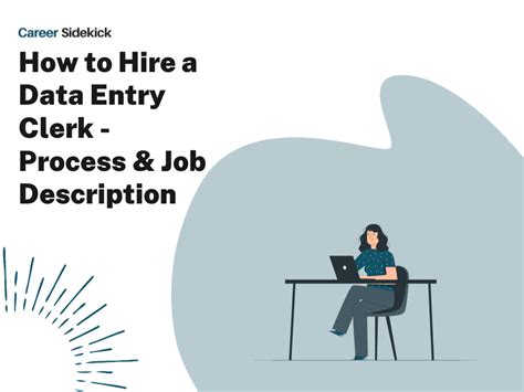 hiring a data entry clerk job description template career sidekick