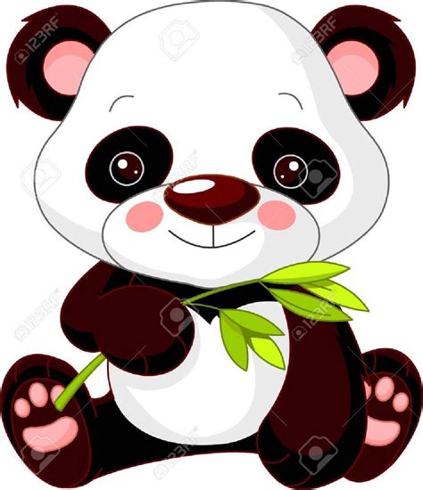 Diversión Zoológico Ilustración De La Panda Linda