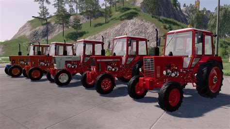 Tractor Belarus Panorama Pack V10 Farming Simulator 22 Mod Ls22 Mod